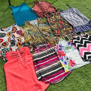 Women’s Tank Tops and Blouse Bundle